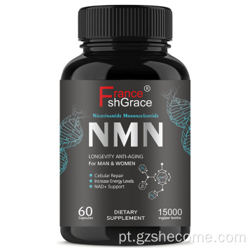 NMN Personalize cápsulas NMN de NMN de marca própria